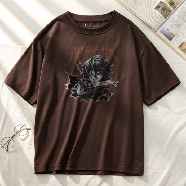 Mikasa Unisex Dropshoulder Tshirt - Image 2