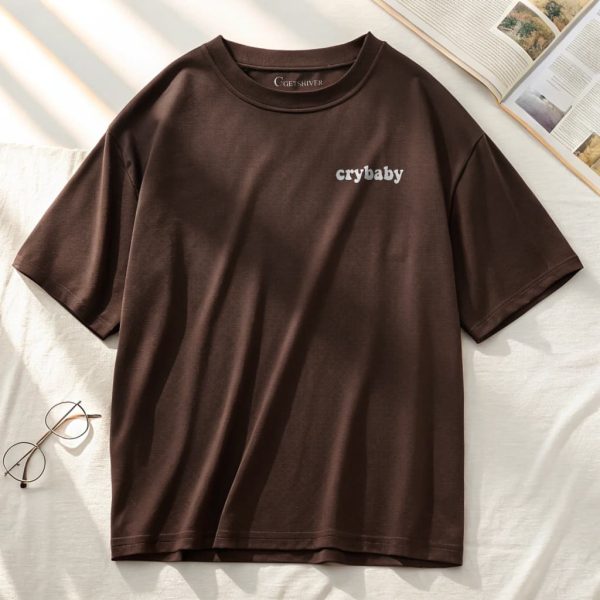 Crybaby Unisex Dropshoulder Tshirt - Image 2