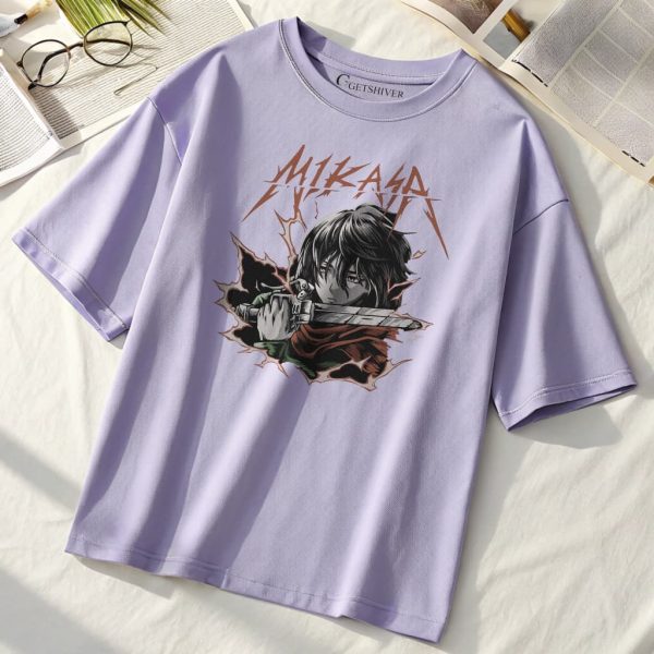 Mikasa Unisex Dropshoulder Tshirt - Image 3