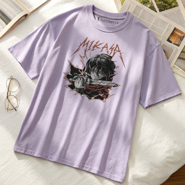 Mikasa Unisex Dropshoulder Tshirt - Image 4