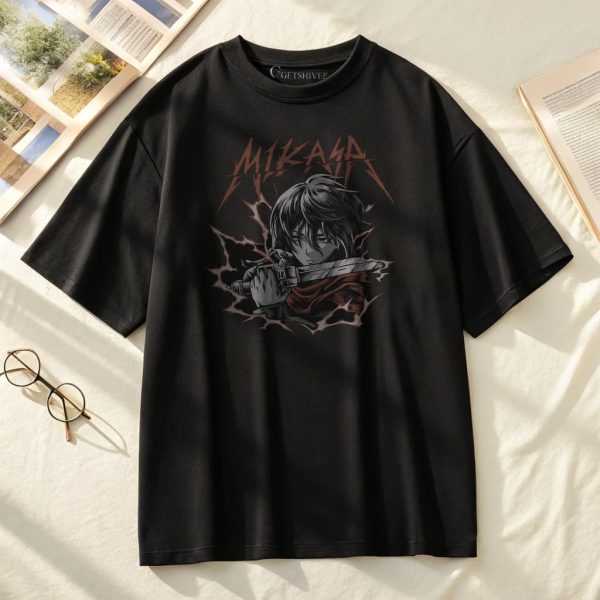 Mikasa Unisex Dropshoulder Tshirt - Image 5