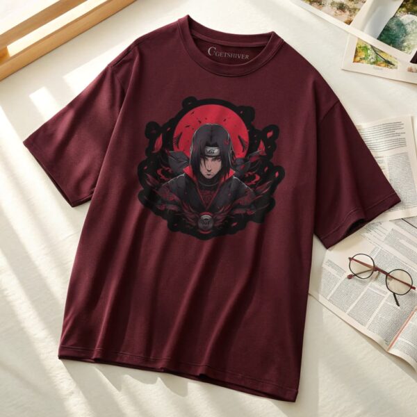 Uchiha Legacy Unisex Dropshoulder Tshirt