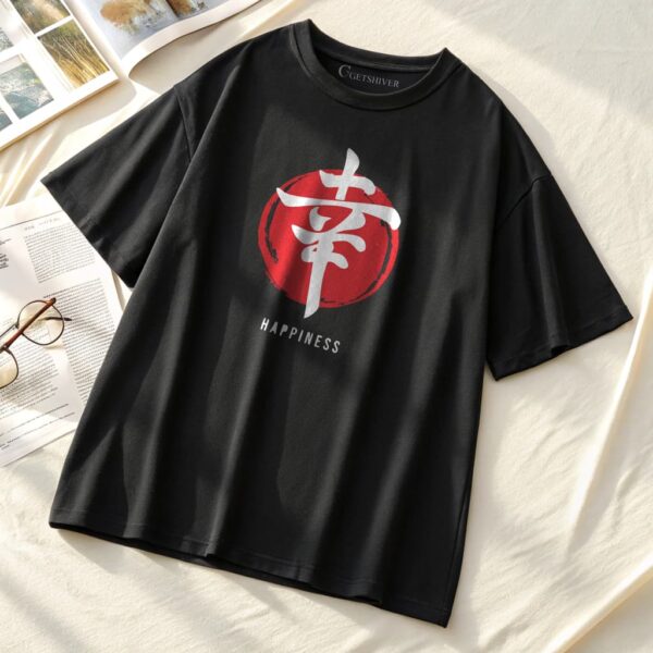 Happiness Unisex Dropshoulder Tshirt