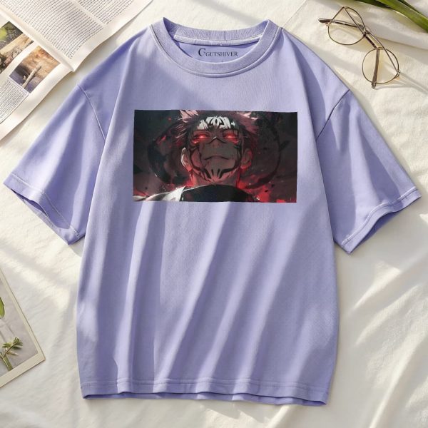 Sukuna Unisex Dropshoulder Tshirt - Image 9