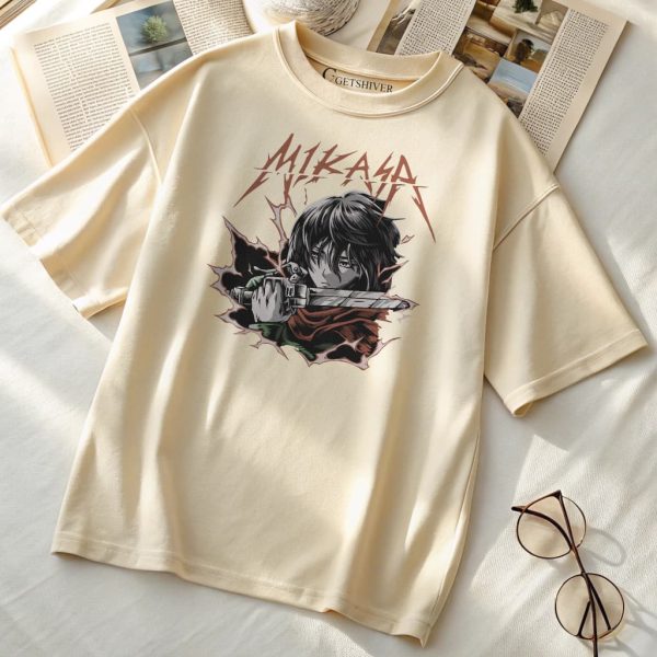 Mikasa Unisex Dropshoulder Tshirt - Image 11