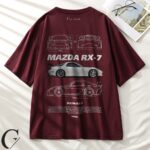 Mazda RX-7 魂 Soul Series T-Shirt | Iconic Rotary Engine JDM Streetwear Tee – Getshiver