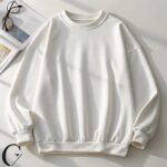 Solid Drop Shoulder Oversized Sweatshirt | Premium Sweatshirt by Getshiver