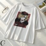 Upper Moon II: Frozen Demon Tee – Premium Graphic Streetwear T-Shirt for Anime Lovers