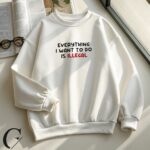 The All-Illegal Oversized Graphic Sweatshirt | Statement Streetwear for Men & Women by Getshiver