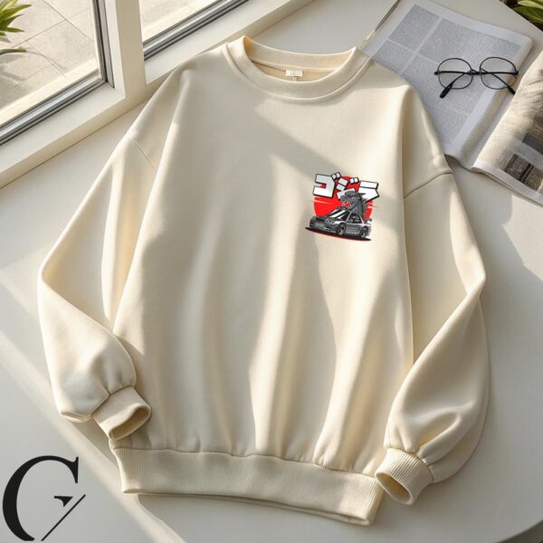 Midnight Drift Sweatshirt – Drop-Shoulder Oversized Streetwear by Getshiver