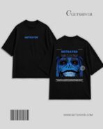 Betrayed Oversized Drop Shoulder Tee – Solo Leveling Inspired Graphic T-Shirt | GetShiver