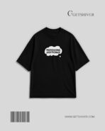 Professional Overthinker Drop Shoulder Tee | Unisex Oversized Graphic T-Shirt | GetShiver - Image 7