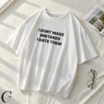 The Mistake Tee – Unisex Oversized Dropshoulder Graphic T-Shirt | GetShiver