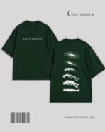 Lost in Thought Oversized Drop Shoulder Tee - Unisex Cosmic Graphic T-Shirt | GetShiver - Image 3