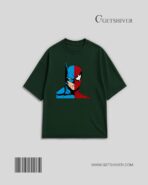 Knight & Spider Tee | Unisex Oversized Drop Shoulder Graphic T Shirt | GetShiver - Image 8