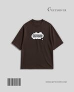 Professional Overthinker Drop Shoulder Tee | Unisex Oversized Graphic T-Shirt | GetShiver