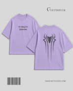 It’s Okay I’m Spiderman Tee – Unisex Oversized Heavyweight Drop Shoulder Graphic T-Shirt | GetShiver - Image 7