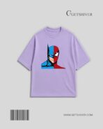 Knight & Spider Tee | Unisex Oversized Drop Shoulder Graphic T Shirt | GetShiver - Image 2