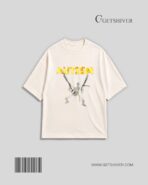 Autism Skeleton Drop Shoulder Tee | Unisex Oversized Graphic T Shirt | GetShiver - Image 7