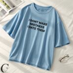 The Mistake Tee – Unisex Oversized Dropshoulder Graphic T-Shirt | GetShiver - Image 3