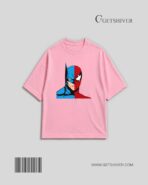 Knight & Spider Tee | Unisex Oversized Drop Shoulder Graphic T Shirt | GetShiver - Image 4