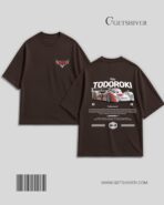Todoroki Racing Oversized Graphic T-Shirt | JDM Motorsport Design | Premium Cotton | GetShiver - Image 10