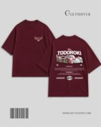 Todoroki Racing Oversized Graphic T-Shirt | JDM Motorsport Design | Premium Cotton | GetShiver - Image 3