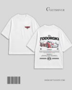 Todoroki Racing Oversized Graphic T-Shirt | JDM Motorsport Design | Premium Cotton | GetShiver