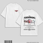 Todoroki Racing Oversized Graphic T-Shirt | JDM Motorsport Design | Premium Cotton | GetShiver